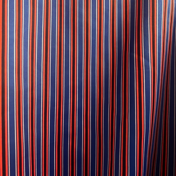 Striped satin bomber jacket - Picture 5 of 6